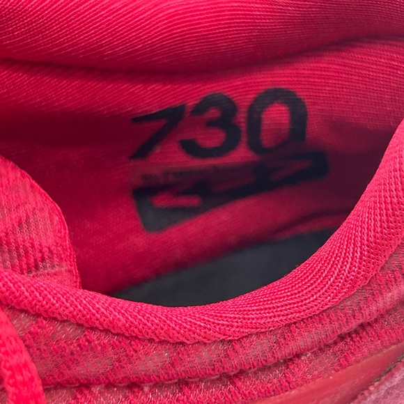 New Balance 730 Red Athletic Shoes Women Size 7.5 - Picture 8 of 8